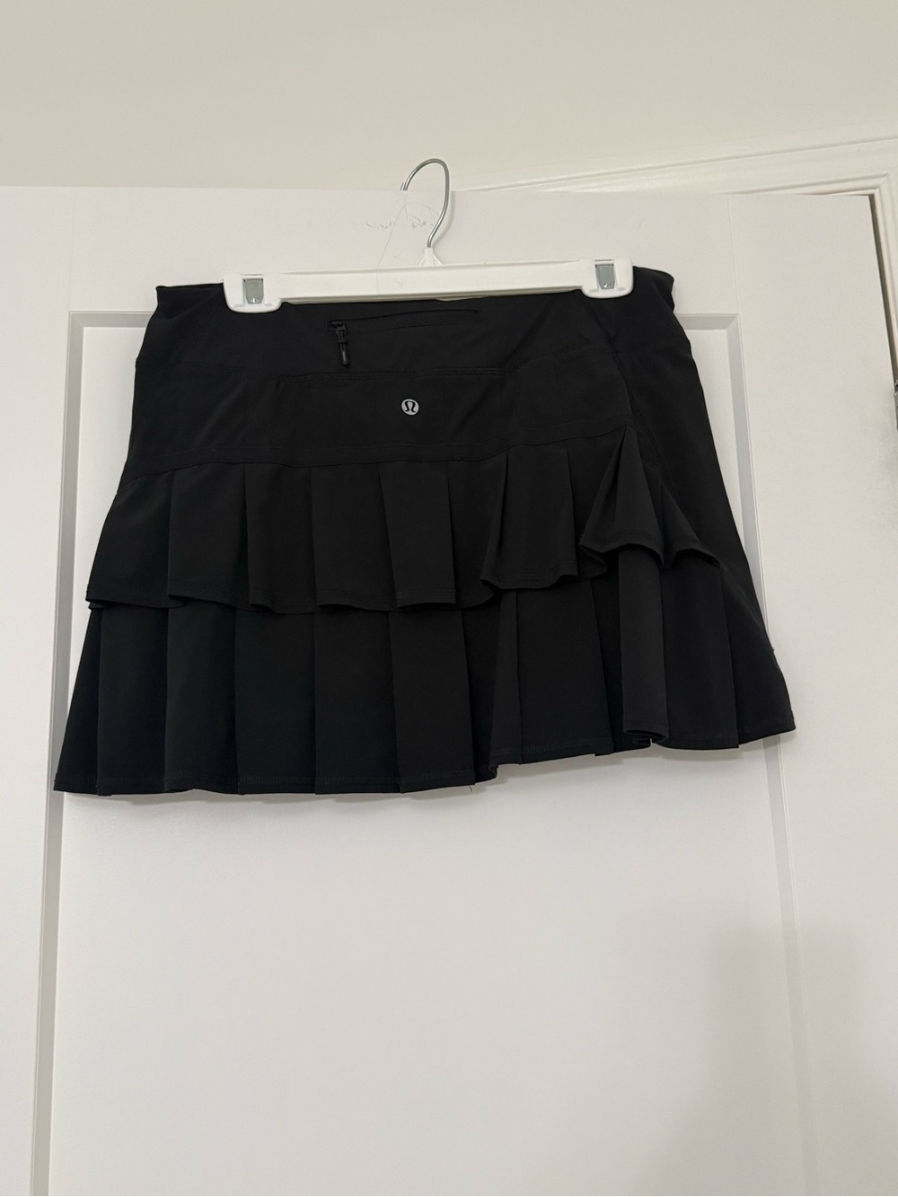 lululemon athletica Black Tiered Pleat Skirt